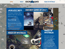 Tablet Screenshot of borealysgames.com